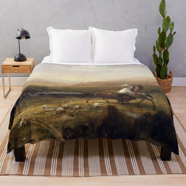 Item preview, Albert Bierstadt's The Last of the Buffalo designed and sold by mosfunky.