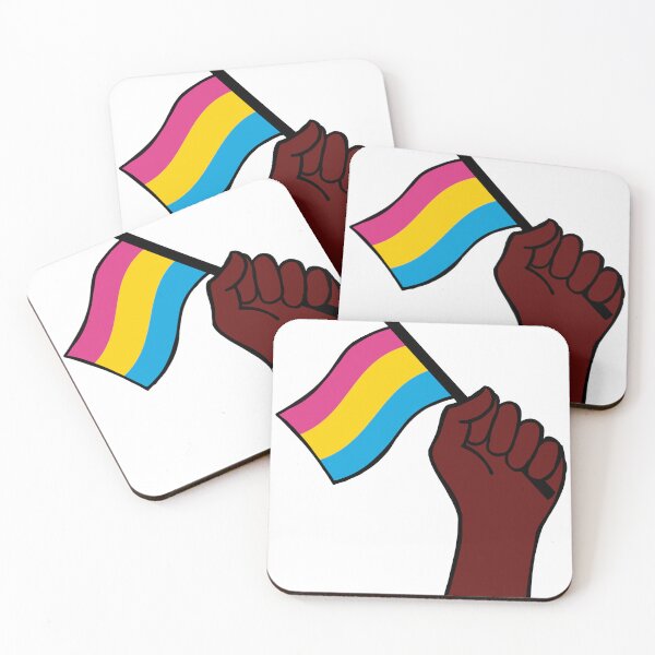 Item preview, mano de la bandera del orgullo pansexual designed and sold by BThingies.