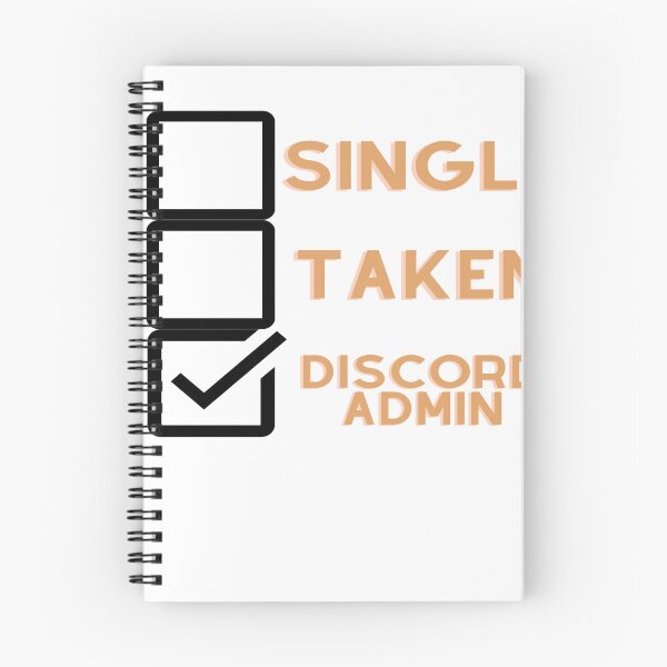 Item preview, Single, Taken, Discord Admin designed and sold by Tomsthreadz.