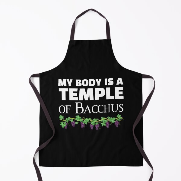 Item preview, My body is a temple of Bacchus designed and sold by DotorEaon.