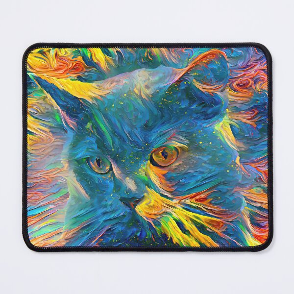 Item preview, DeepStyle abstraction cat designed and sold by blackhalt.