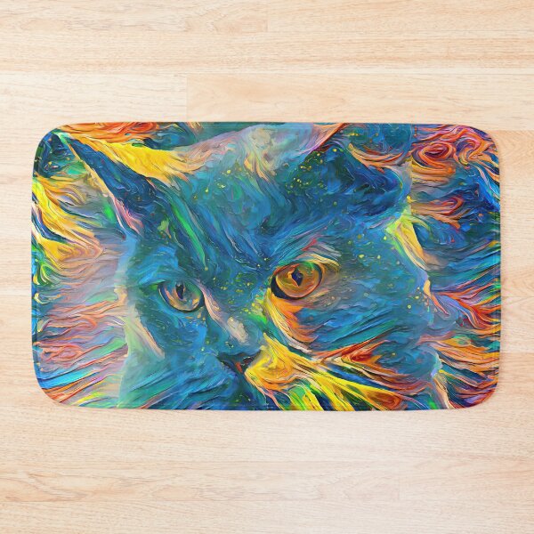 Item preview, DeepStyle abstraction cat designed and sold by blackhalt.