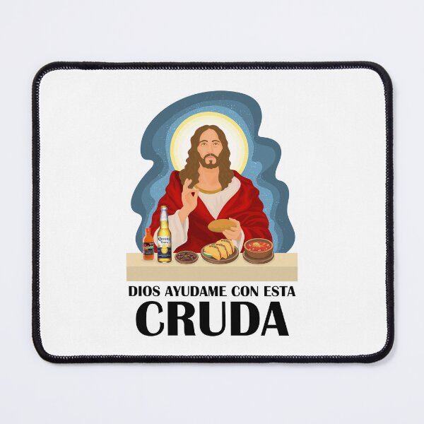 Item preview, Dios Ayudame Con Esta Cruda Jesus Tacos designed and sold by BetterDaze.