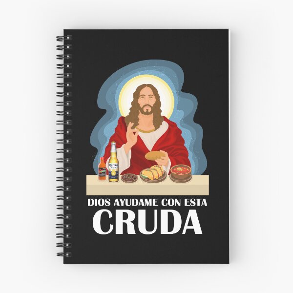 Item preview, Dios Ayudame Con Esta Cruda Jesus Tacos designed and sold by BetterDaze.
