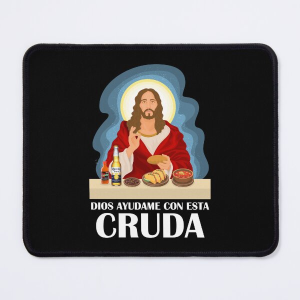 Item preview, Dios Ayudame Con Esta Cruda Jesus Tacos designed and sold by BetterDaze.
