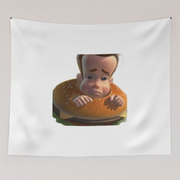 Item preview, Jimmy Neutron in Hamburger designed and sold by Lbfest.