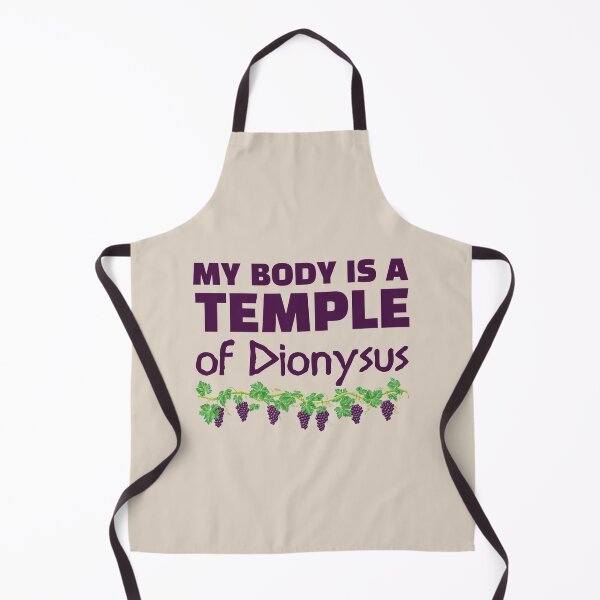 Item preview, My body is a temple of Dionysus (2) (on cream) designed and sold by DotorEaon.