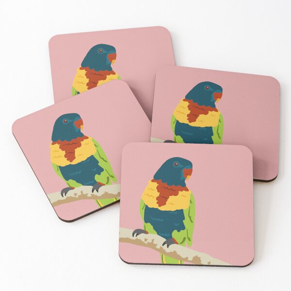Item preview, Rainbow Lorikeet designed and sold by Tilly Scribbles.