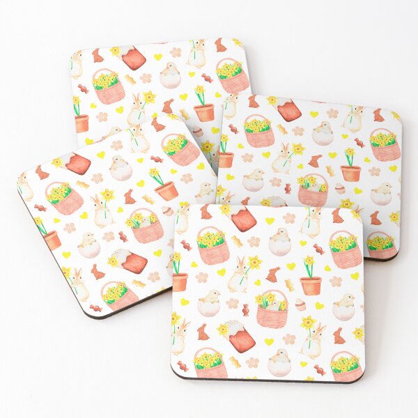 Item preview, Easter pattern. Watercolor drawing.  designed and sold by Trilisti.