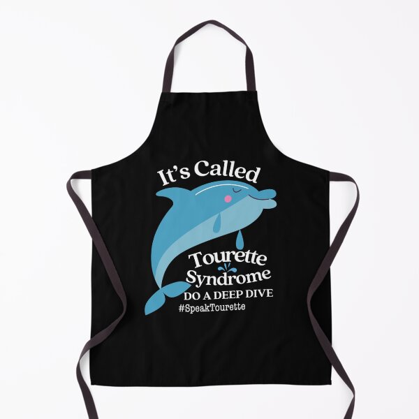 Item preview, It’s Called Tourettes Do A Deep Dive, Dolphin, Tourette Syndrome Awareness designed and sold by MJDezigns.