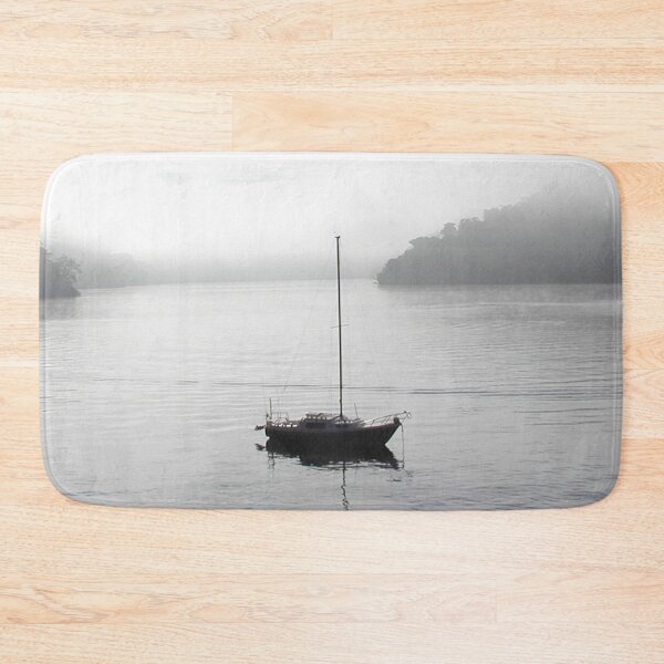 Item preview, Sailing Boat in The Fog designed and sold by MottoDigging.
