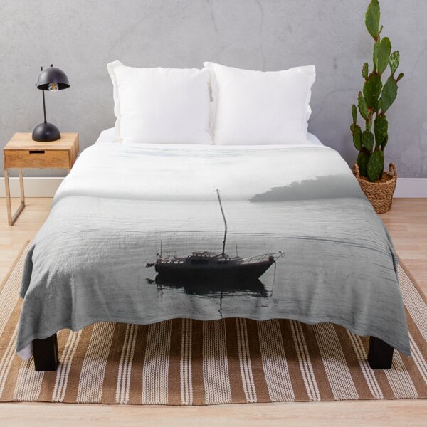 Item preview, Sailing Boat in The Fog designed and sold by MottoDigging.