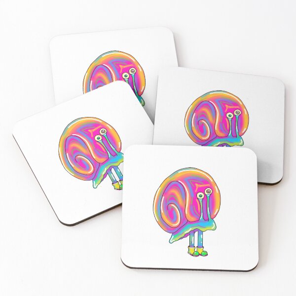Item preview, Psychedelic Snail with Legs designed and sold by caseybcreations.