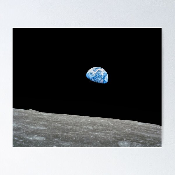 Aperçu de l'œuvre Lever de Terre - Apollo 8 créée et vendue par James (820Photography) Anderson.