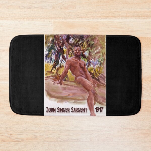 Item preview, Man With Trees by John Singer Sargent designed and sold by KathteeDesign.