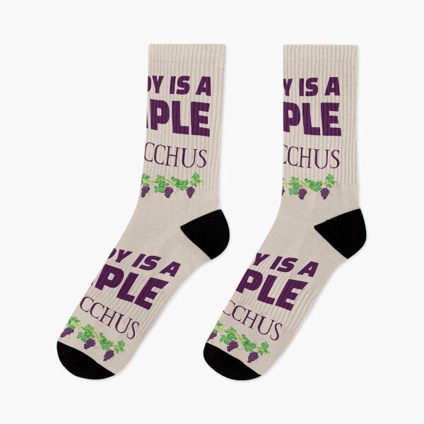 Item preview, My body is a temple of Bacchus (2) (on cream) designed and sold by DotorEaon.