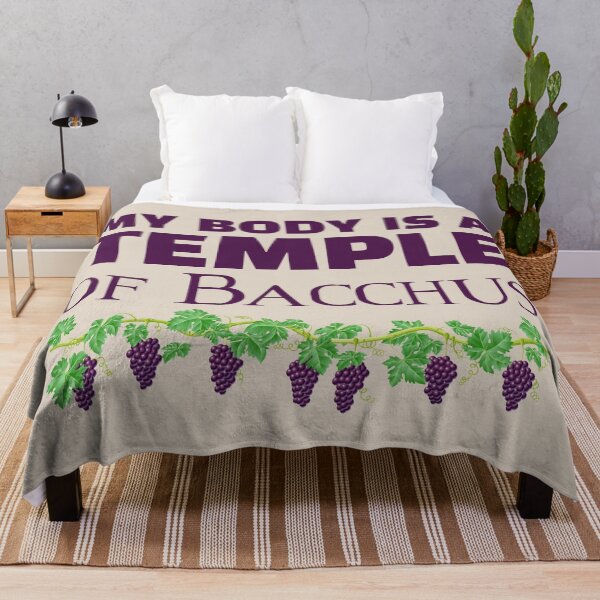 Item preview, My body is a temple of Bacchus (2) (on cream) designed and sold by DotorEaon.