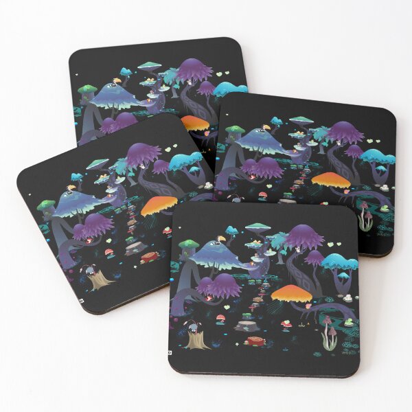 Item preview, Sleepy Baby Animals in Enchanted Forest designed and sold by ForscarlettPub.