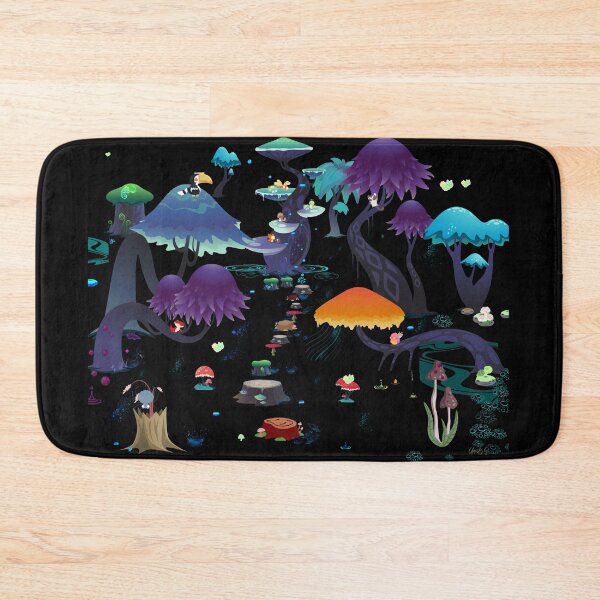 Item preview, Sleepy Baby Animals in Enchanted Forest designed and sold by ForscarlettPub.