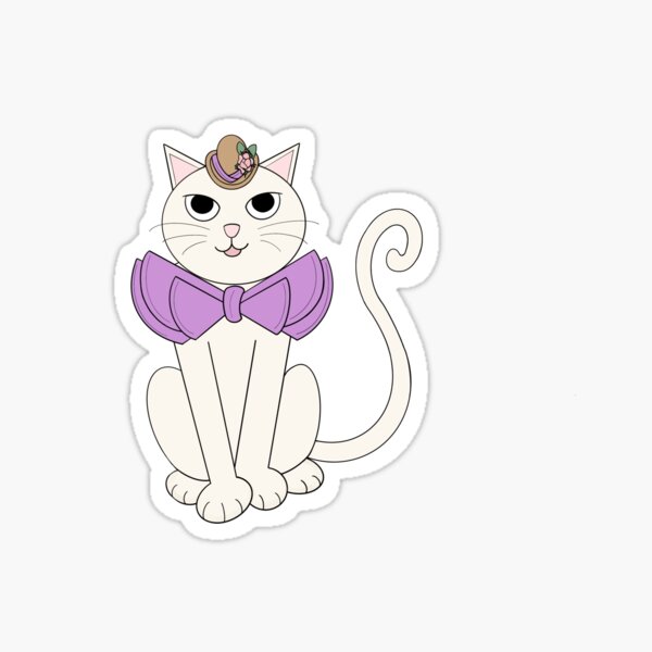 Fancy Cat, Pretty Kitty Sticker