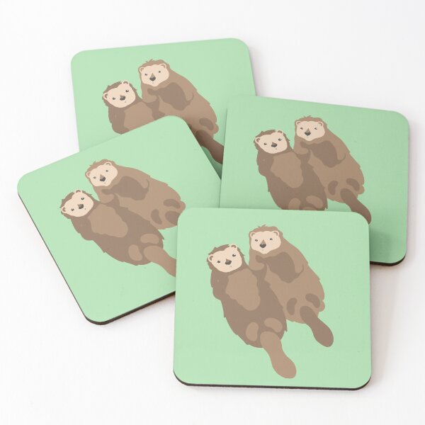 Item preview, Otters designed and sold by Tilly Scribbles.