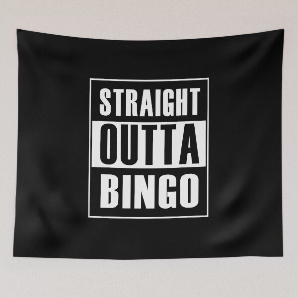 Item preview, Straight Outta Bingo (*ORIGINAL DESIGN*) designed and sold by crowbarr.