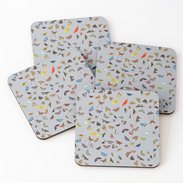Item preview, Lots of Colourful Butterflies. Pretty pattern design with flying insects designed and sold by S Quinn.