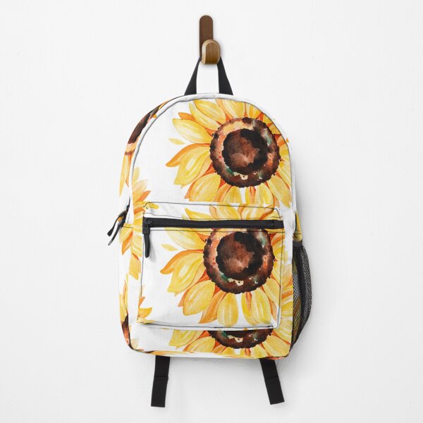 Item preview, Watercolor sunflower, hand painted yellow flower designed and sold by SouthPrints.
