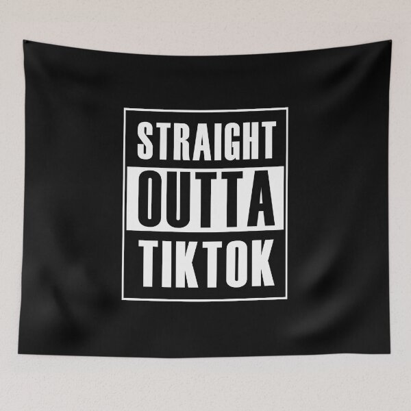 Item preview, Straight Outta TikTok (*ORIGINAL DESIGN*) designed and sold by crowbarr.