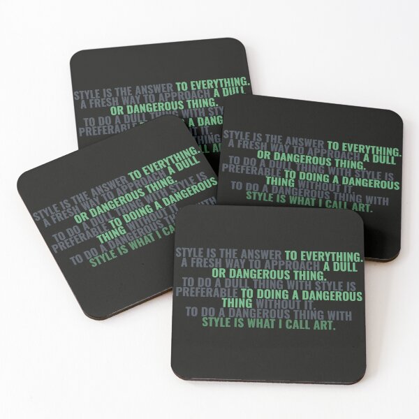 Item preview, STYLE is the answer to everything. designed and sold by purpleivy.