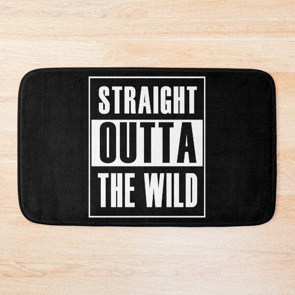 Item preview, Straight Outta the Wild (*ORIGINAL DESIGN*) designed and sold by crowbarr.