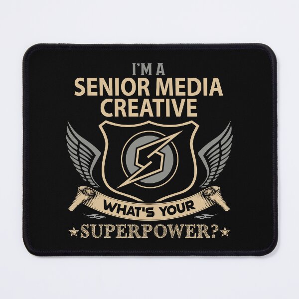 Item preview, Senior Media Creative T Shirt - What Is Your Superpower Job Gift Item Tee designed and sold by nutallrosario.