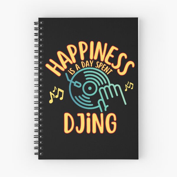 Item preview, Happiness is a day spent DJing Scripter. designed and sold by JockArts.