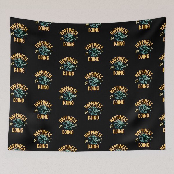 Item preview, Happiness is a day spent DJing Scripter. designed and sold by JockArts.