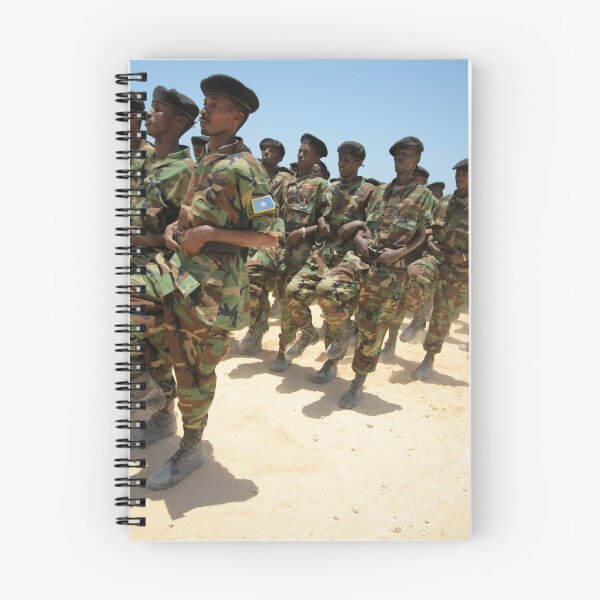 Item preview, Somali National Army (SNA) soldiers parade  designed and sold by VintageSomalia.