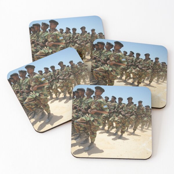 Item preview, Somali National Army (SNA) soldiers parade  designed and sold by VintageSomalia.