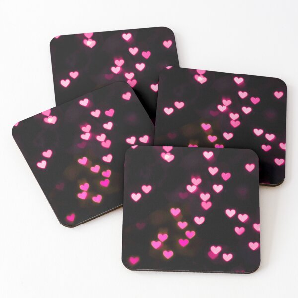 Item preview, Glowing Pink Hearts designed and sold by Strings  Stan.