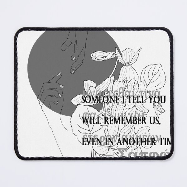 Item preview, Sappho Someone will remember us greek quote designed and sold by naidaprimera.