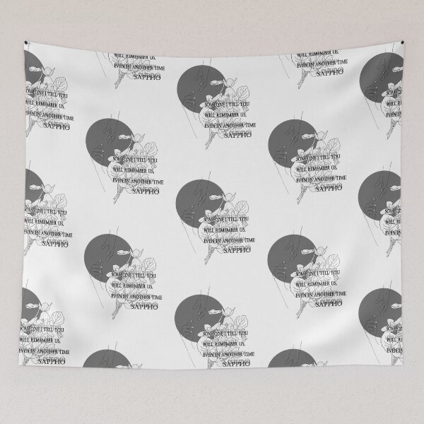 Item preview, Sappho Someone will remember us greek quote designed and sold by naidaprimera.