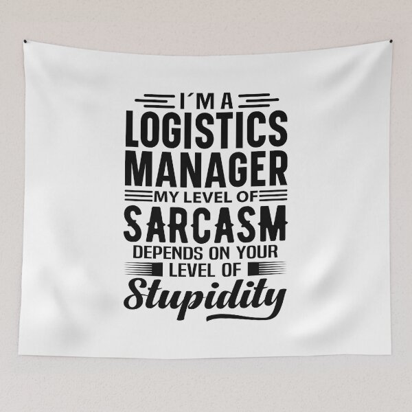 Item preview, I'm A Logistics Manager designed and sold by wittyshop.