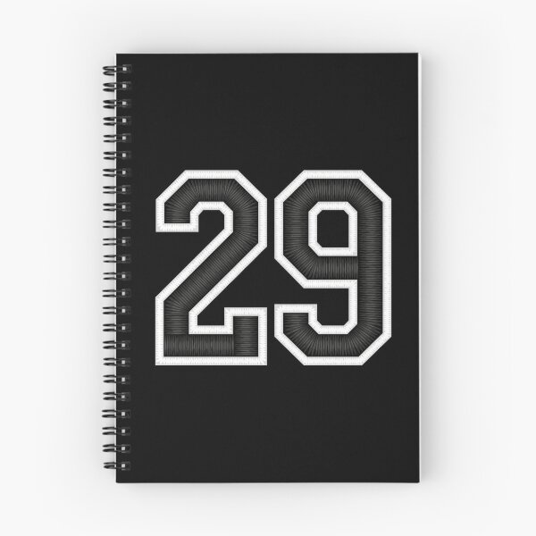 Item preview, 29 Black Jersey Sports Number twenty-nine Football 29 designed and sold by elhefe.