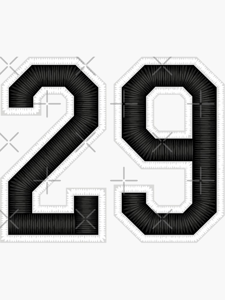 27 Sports Number Twenty-Seven Sticker for Sale by HelloFromAja