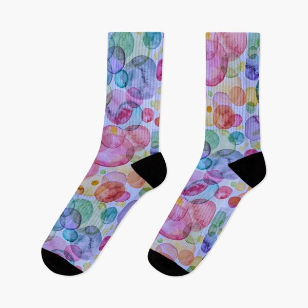 Item preview, Watercolor colorful drops designed and sold by yul4ik80.