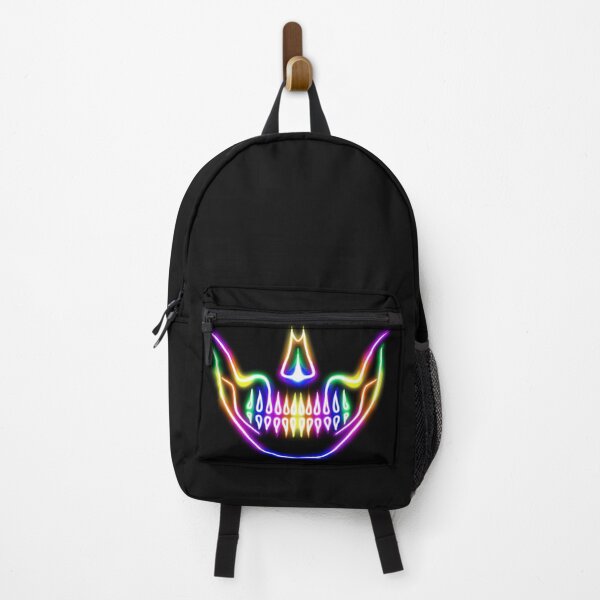 Item preview, Rainbow Neon Skull Mask designed and sold by SusansCorner.