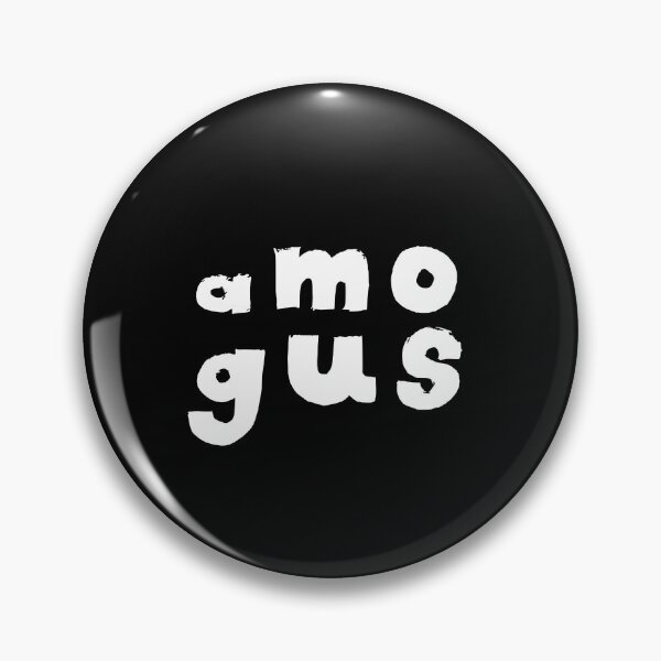 Item preview, Amogus Quotes Monochrome Black designed and sold by Meepuruproject.