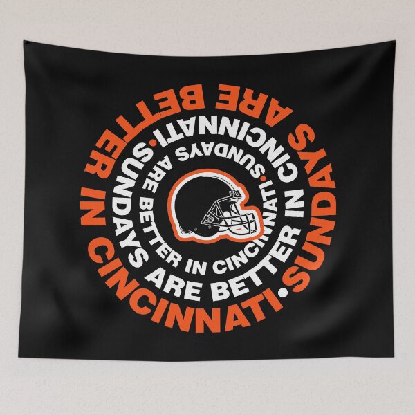 Item preview, Cincinnati The Best place to Be on Sunday Forever in My Heart Ohio designed and sold by elhefe.