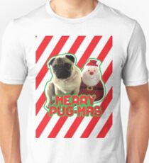 Merry Pug-mas Unisex T-Shirt