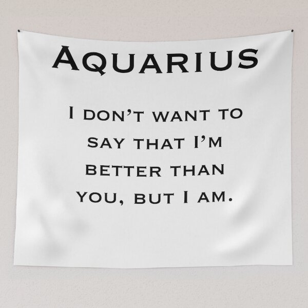Item preview, Aquarius being superior designed and sold by jesterchaos.