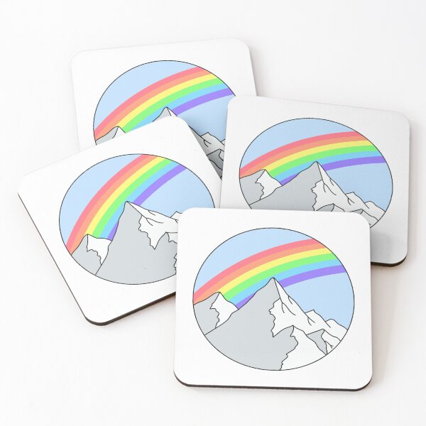 Item preview, Mountain horizon rainbow 2 designed and sold by Innovativa.