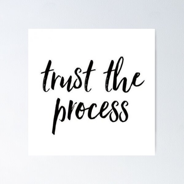 Item preview, Trust the Process Men T-shirt Women T-shirt Motivational Quotes T-shirt designed and sold by Soonami Store.